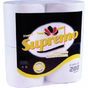 PAPEL TOALLA INSTITUCIONAL BLANCO 200m