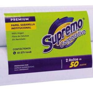 PAPEL SABANILLA INSTITUCIONAL 50m