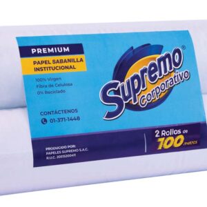 PAPEL SABANILLA INSTITUCIONAL 100m