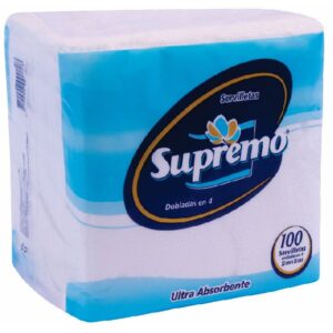 SERVILLETA DOBLADA EN 4 33X33cm